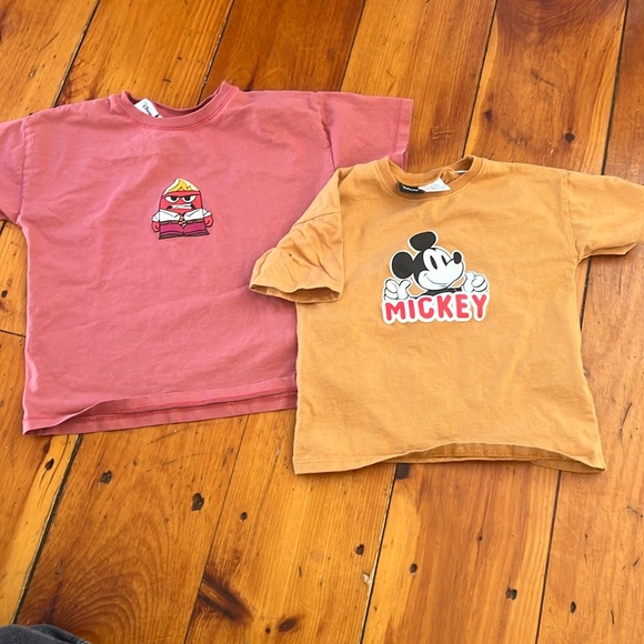 Zara Boys Disney T-Shirts - Picture 1 of 2